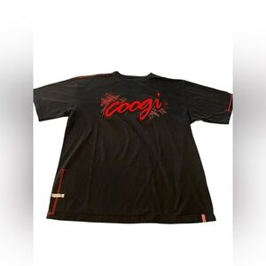 Vintage COOGI Embroidered Black And Red T-Shirt, Size 2XL